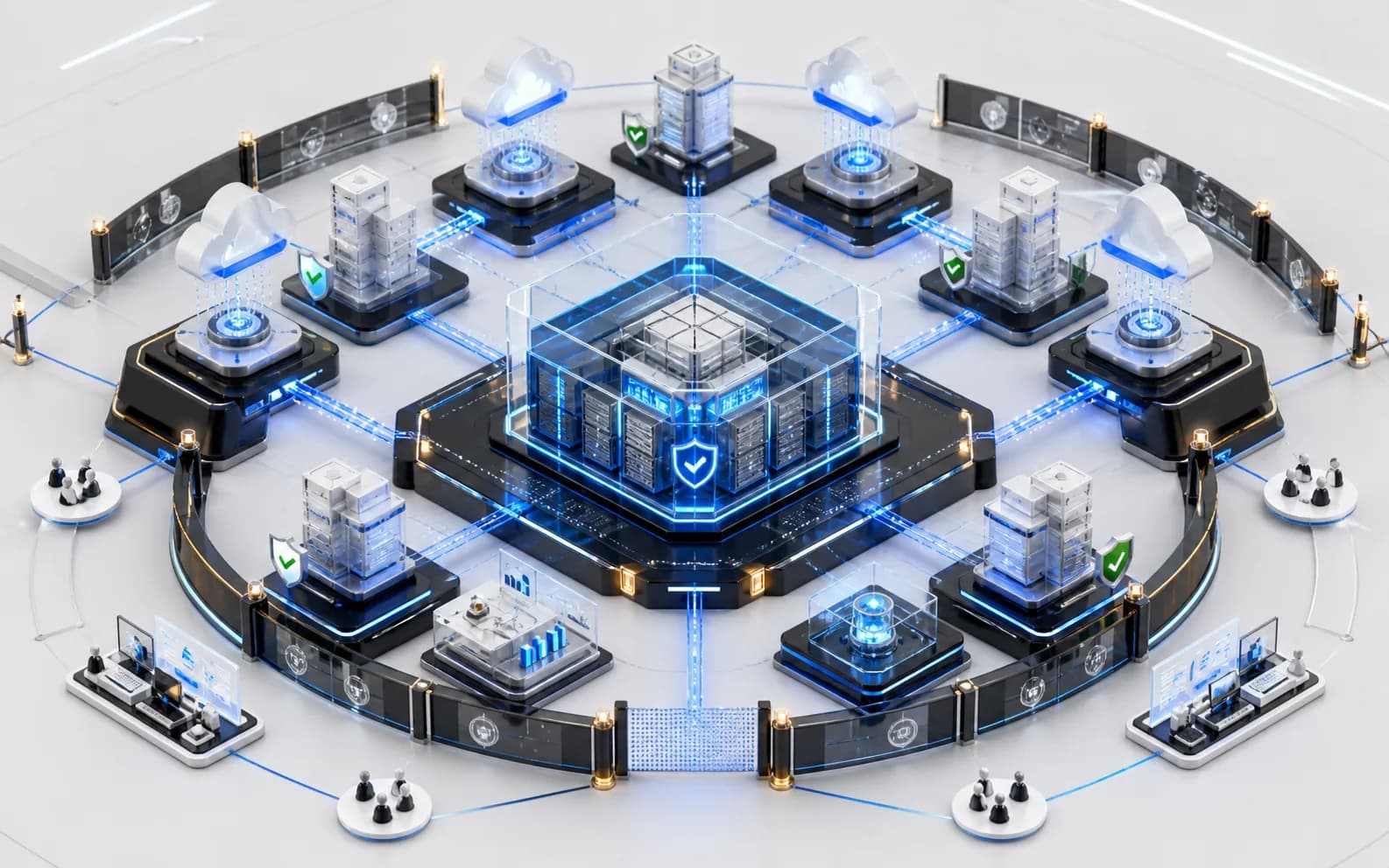 Architecture bancaire moderne : scalabilité et conformité en 2026